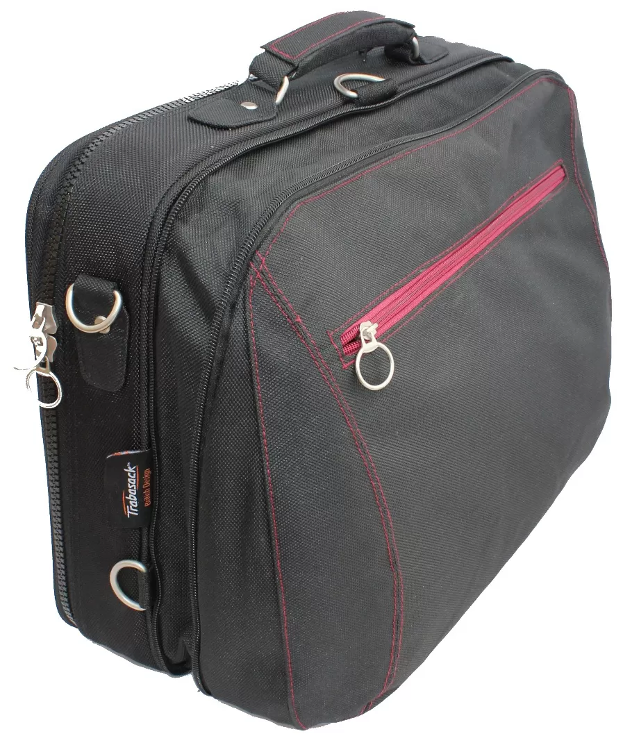 Trabasack Max expandable wheelchair bag side on