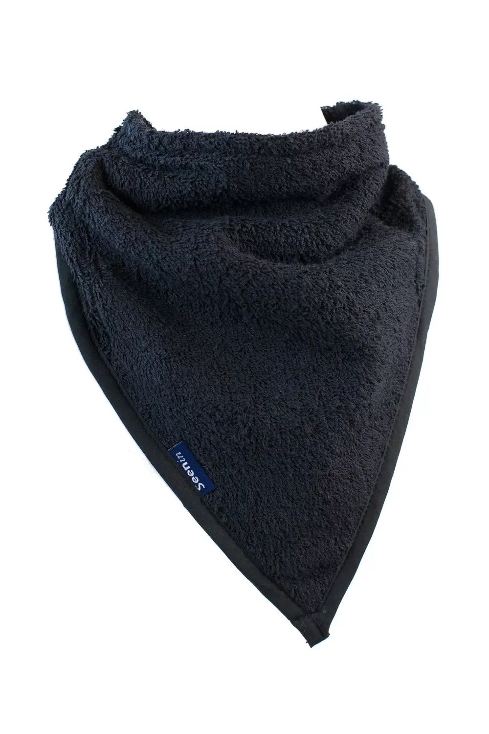 Seenin kerchief bib for a disabled child in black