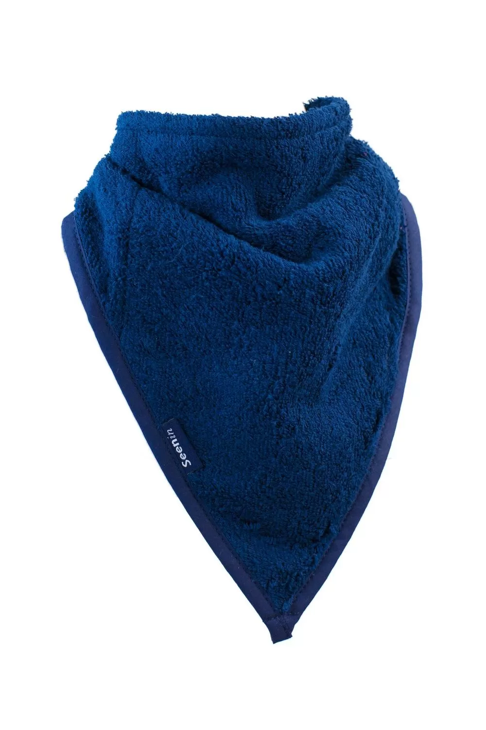 Seenin kerchief bib for a disabled child in navy