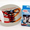Thomas the Tank Engine shoe laces in their packaging
