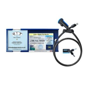 Double blue badge anti-theft device