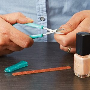 Peta Mini Easi-Grip scissors cutting nails