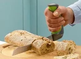 Easi-Grip bread knife kitchen aid cutting bread