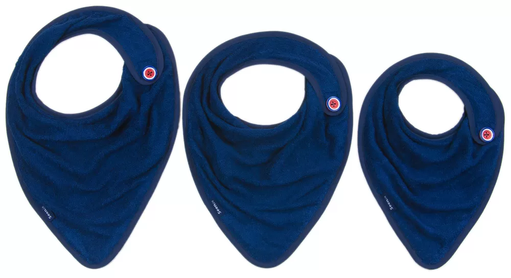 Seenin Adult Bamboo Towelling Side-Fastening Kerchief - Image 2