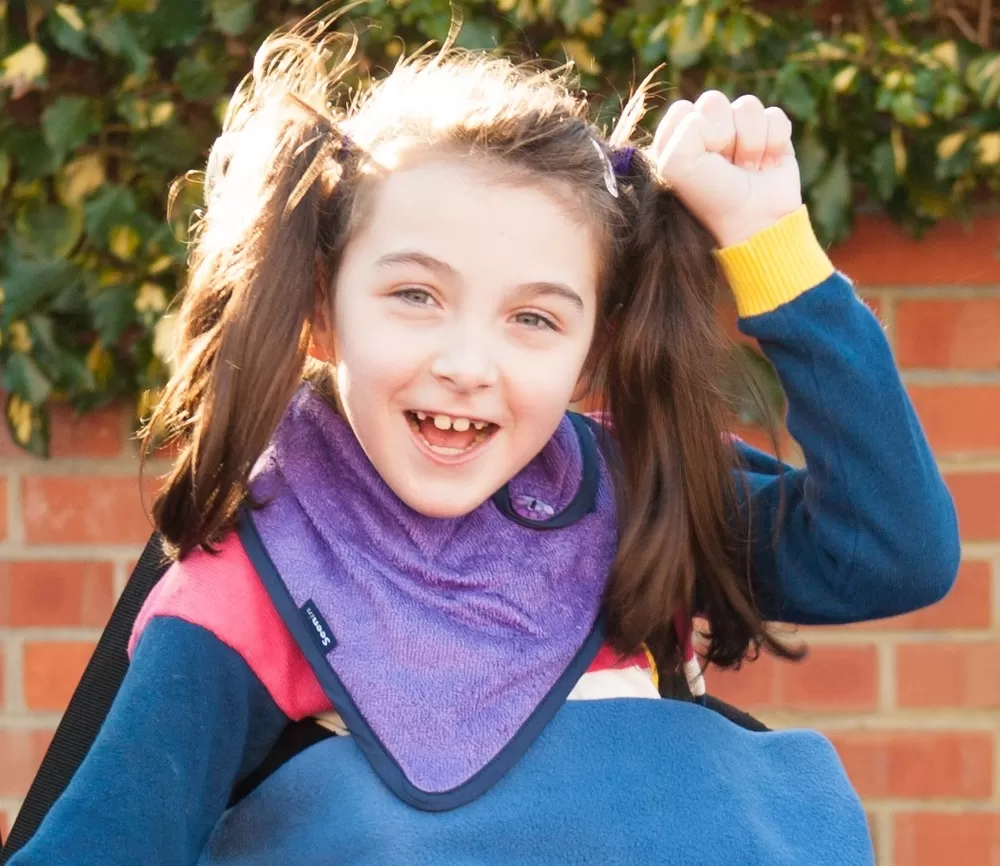 Seenin Children's Bamboo Towelling Side-Fastening Kerchief - Image 3