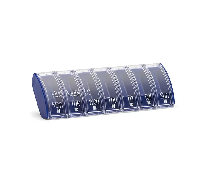 Weekly pill box