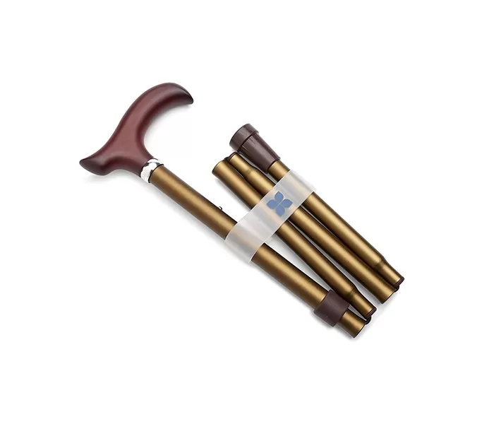 Bronze Folding Walking Stick