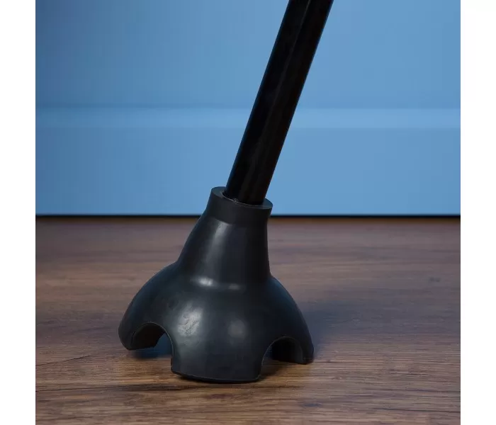 Black Freestanding Folding Walking Stick