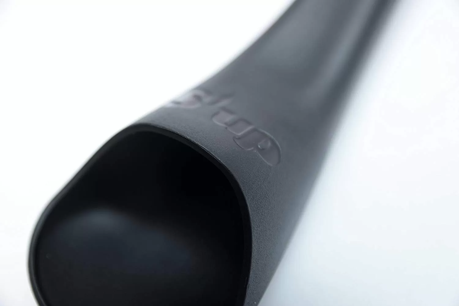 Image is a close-up photograph showing the internal channel where food is kept on a S'up Spoon