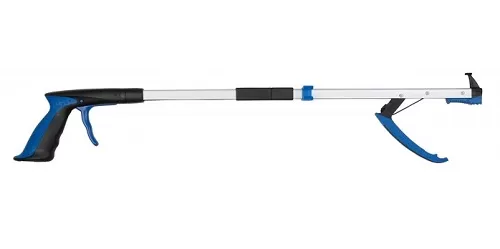 Folding grabber stick