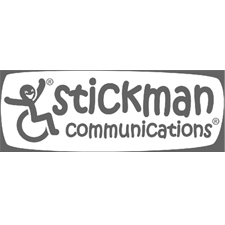 Stickman brand logo