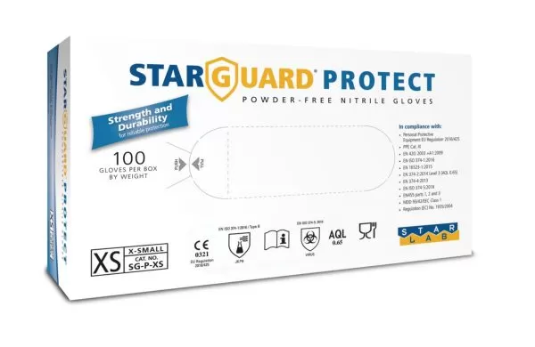 Protect disposable nitrile gloves
