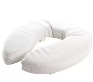 soft raised toilet seat 2"