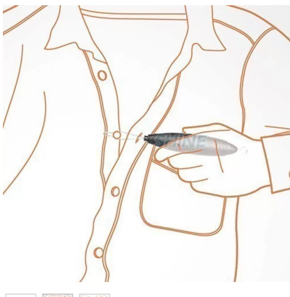 Plastic button hook and zipper pull - Image 2