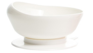 Scoop Bowl in white