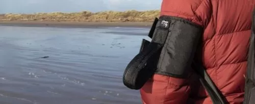 Black Ramble Tag with beach view in background