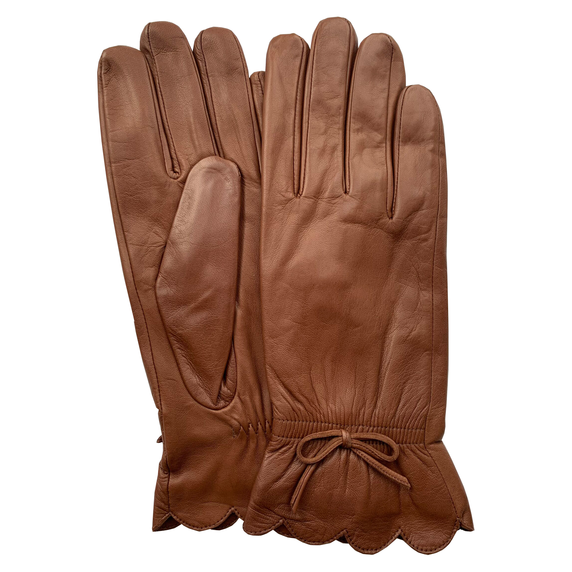 ladies tan gloves