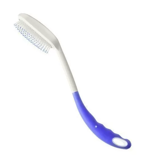 Long handled hairbrush