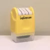 yellow legi liner atop a desk