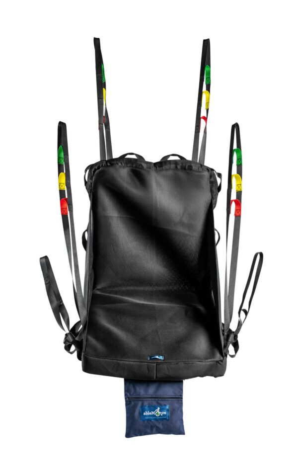 AbleMove sling with its hoist loops and lift handles