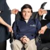 Able Move founder Josh being lifted in his able Sling