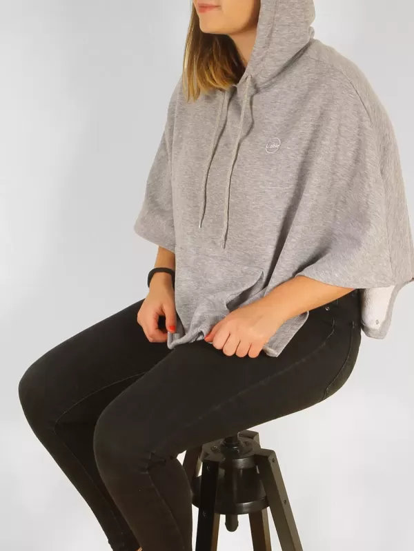 grey cape side on male