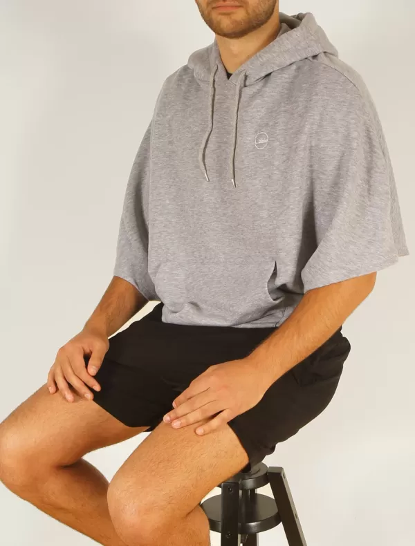 the l able wheelchair hoodie in grey