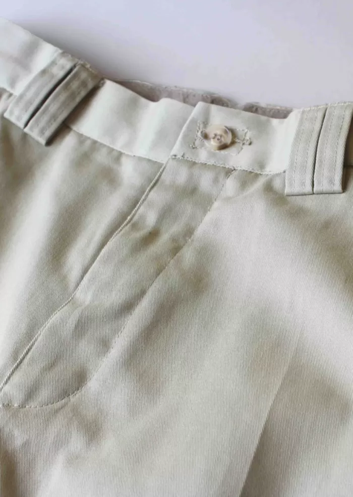 Men’s Seb straight fit velcro fastening pure cotton chino - Navy or Stone - Image 9