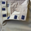 Velcro Fastenings on the stone chinos