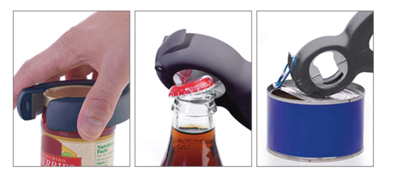 Active Hands Automatic Bottle Opener : one hand bottle opening tool