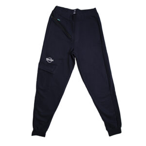 Bealies joggers in navy photo of the joggers in full