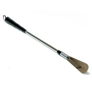 long handled shoehorn with spring
