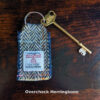 Brass RADAR key with Harris Tweed key fob - small head | The RADAR Key Company - Image 10
