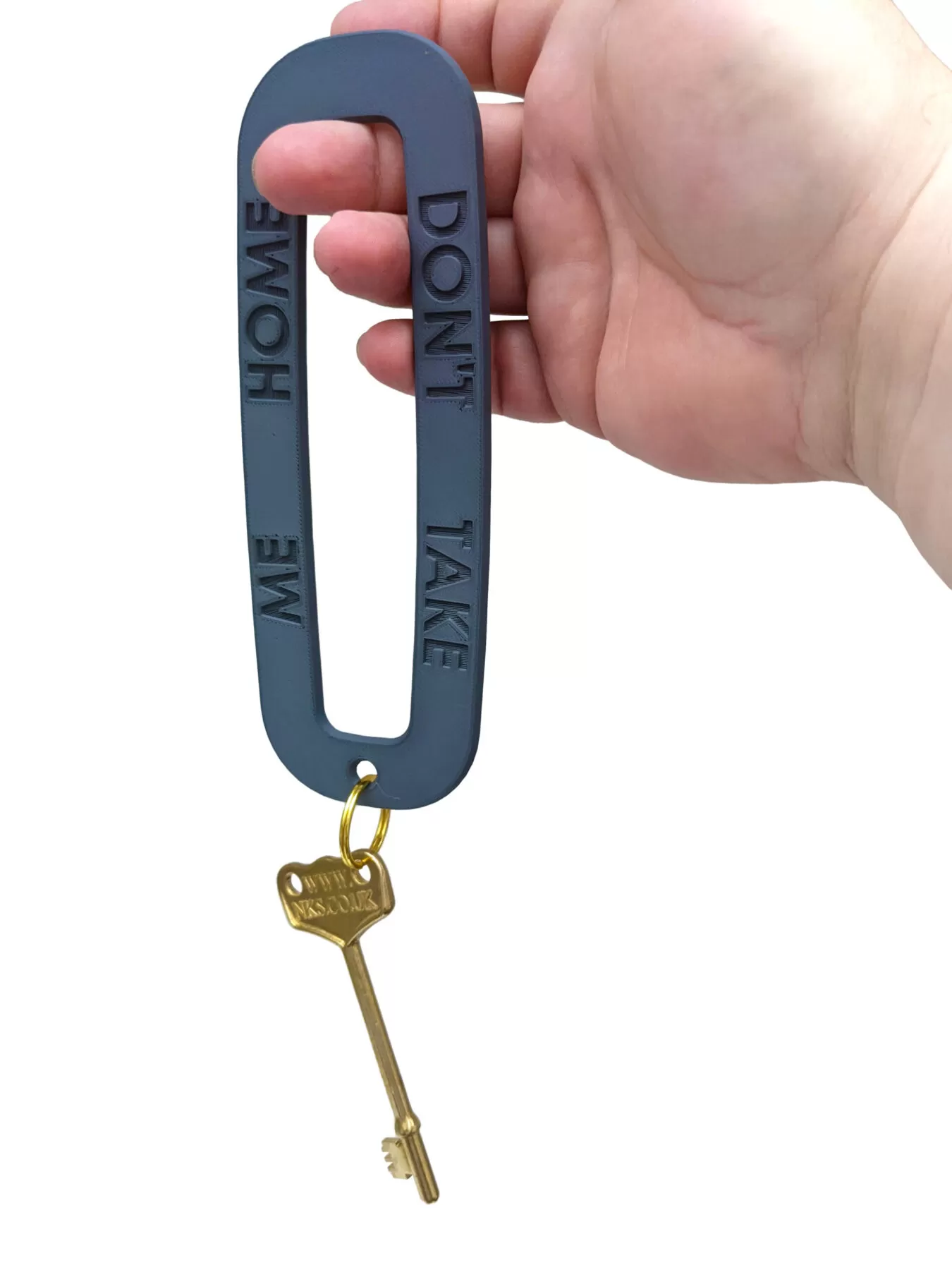 Don't Take Me Home! - extra large key fob for important keys - Image 3