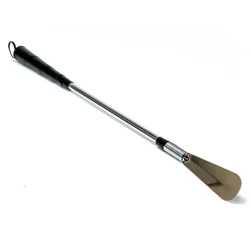 Able2 long-handled shoehorn with spring