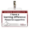 Learning disability awareness card and lanyard - Image 6