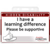 Learning disability awareness card and lanyard - Image 5