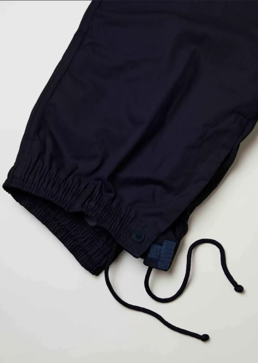 Men's Aubrey straight fit elastic waist adaptive pull-on trousers - Navy - Image 3