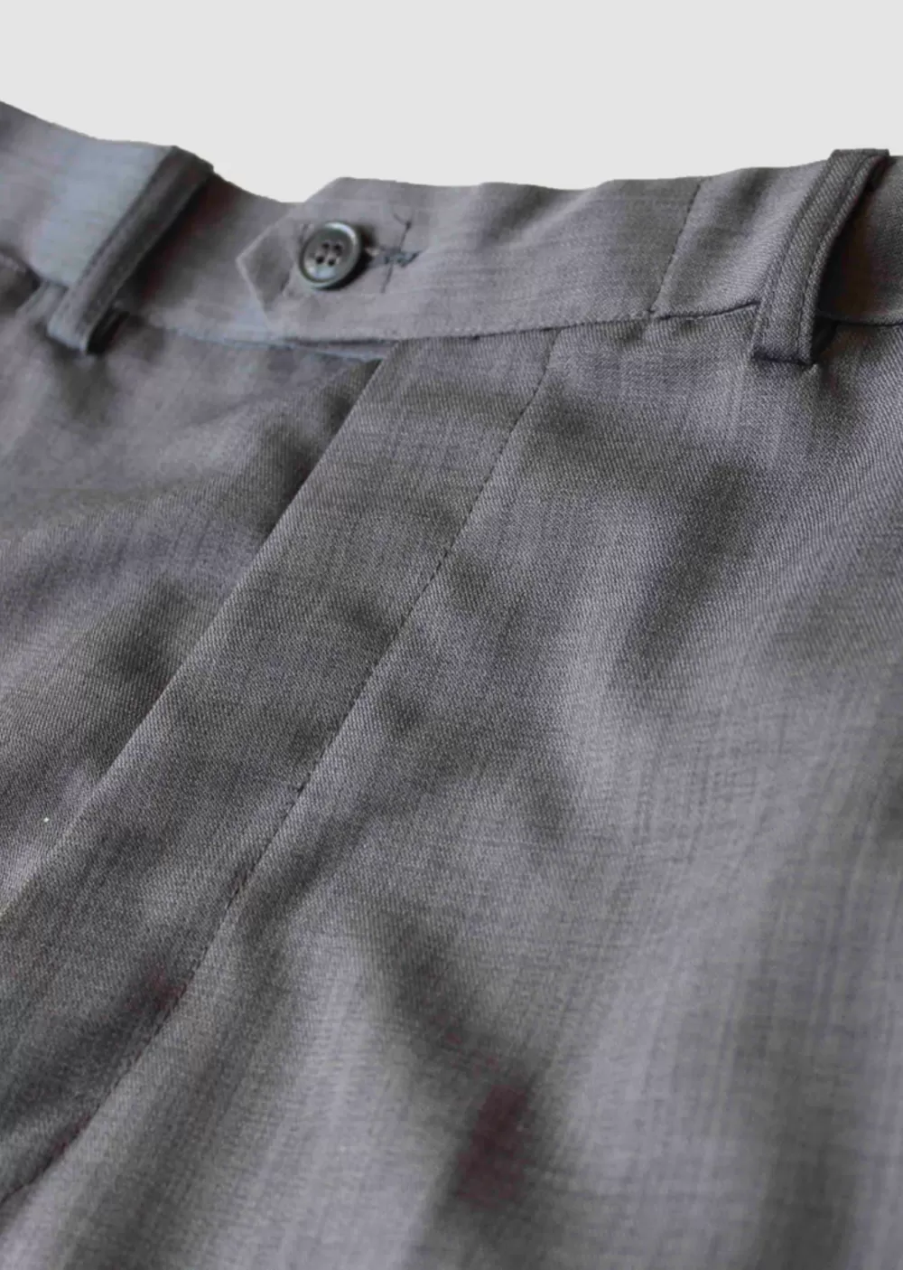 Men's Blake straight loose fit velcro adaptive smart trousers - Mid Grey - Image 7