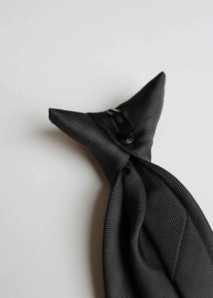 Calvin adaptive clip-on tie - Black