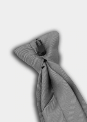Calvin adaptive clip-on tie - Grey