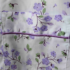 Women's Jennifer floral velcro front fastening short sleeve PJ set - Lilac - Image 3