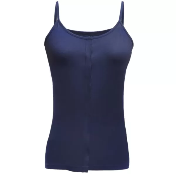 Women's Maria front opening velcro vest - Navy