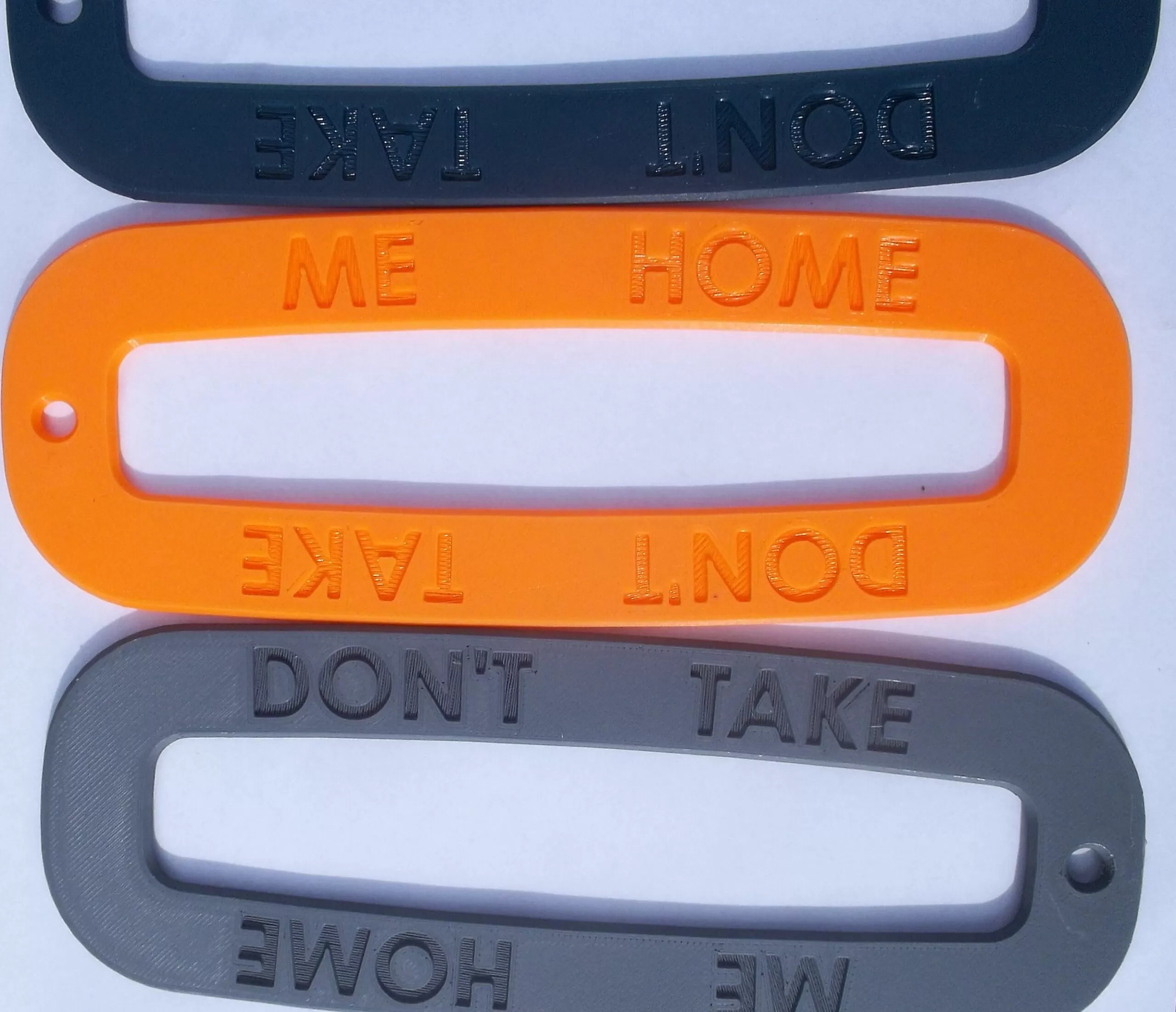 Don't Take Me Home! - extra large key fob for important keys - Image 5