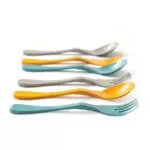 Knork eco-friendly fork and spoon 6 piece set