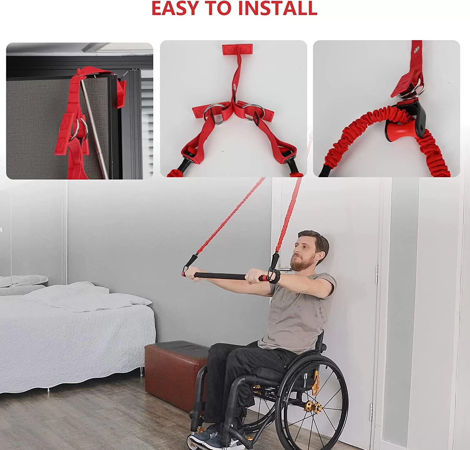 Fusion Wheel - all-in-one portable wheelchair gym - Image 12