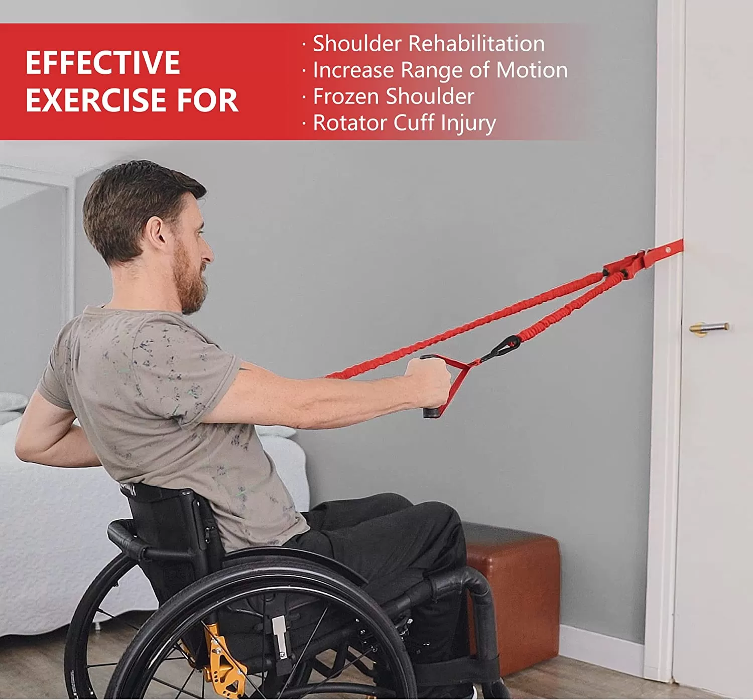 Fusion Wheel - all-in-one portable wheelchair gym - Image 9