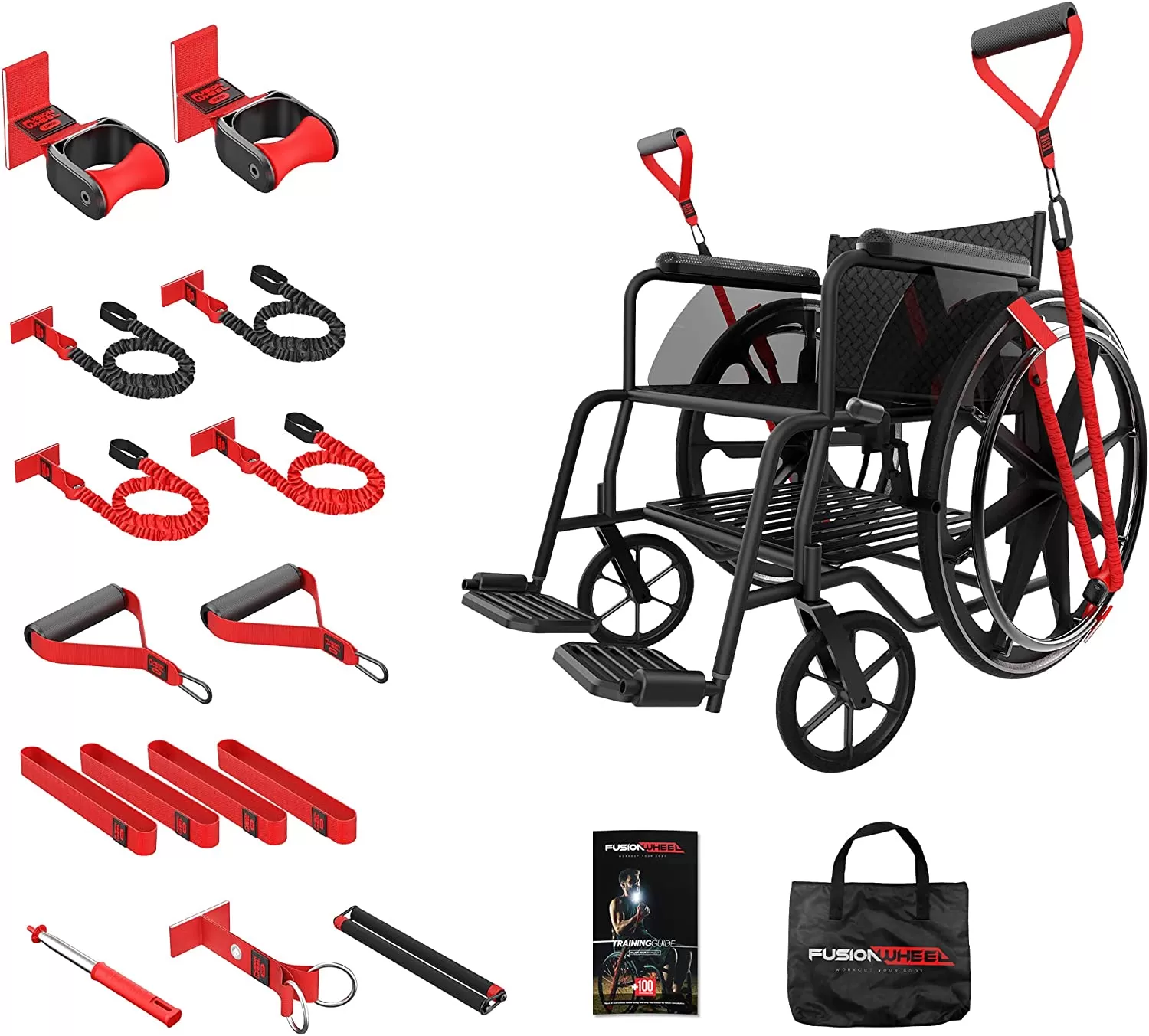 Fusion Wheel - all-in-one portable wheelchair gym - Image 14