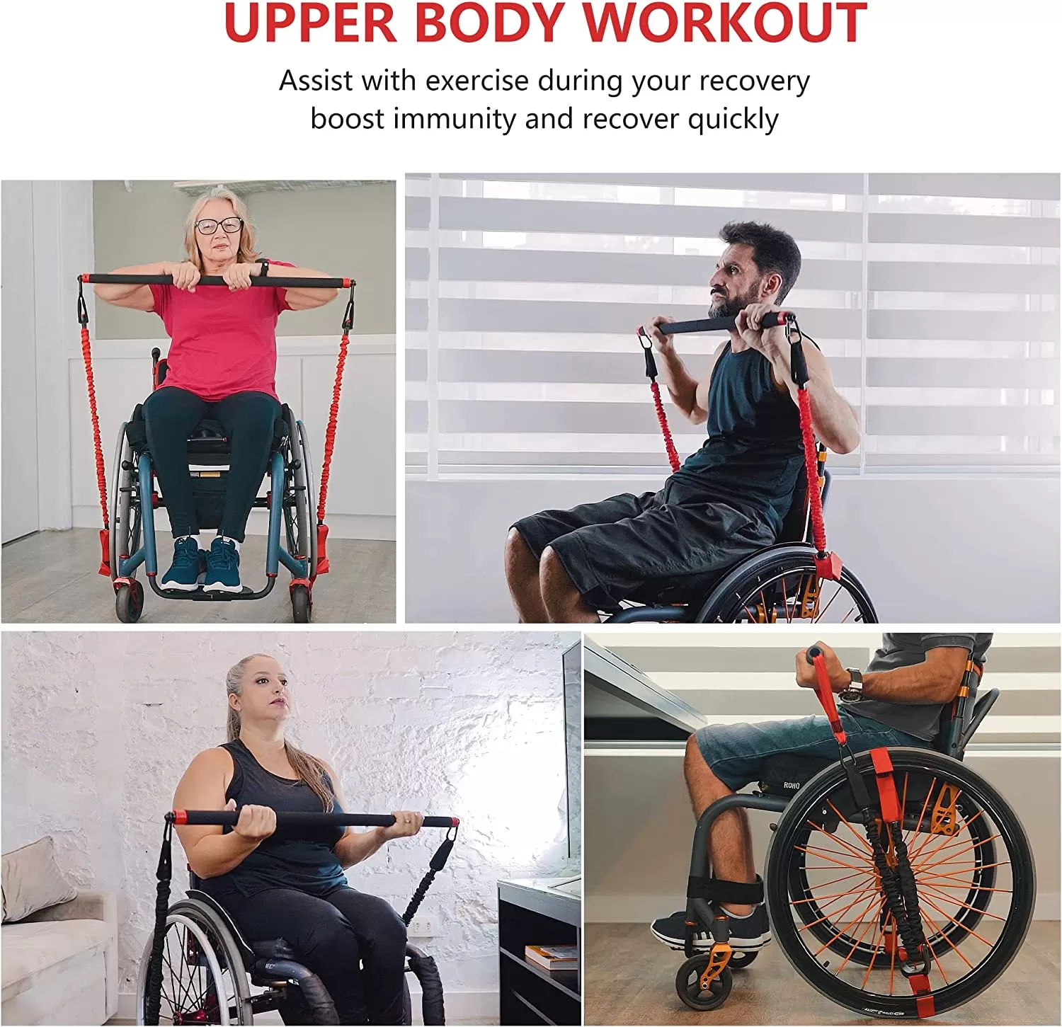 Fusion Wheel - all-in-one portable wheelchair gym - Image 8