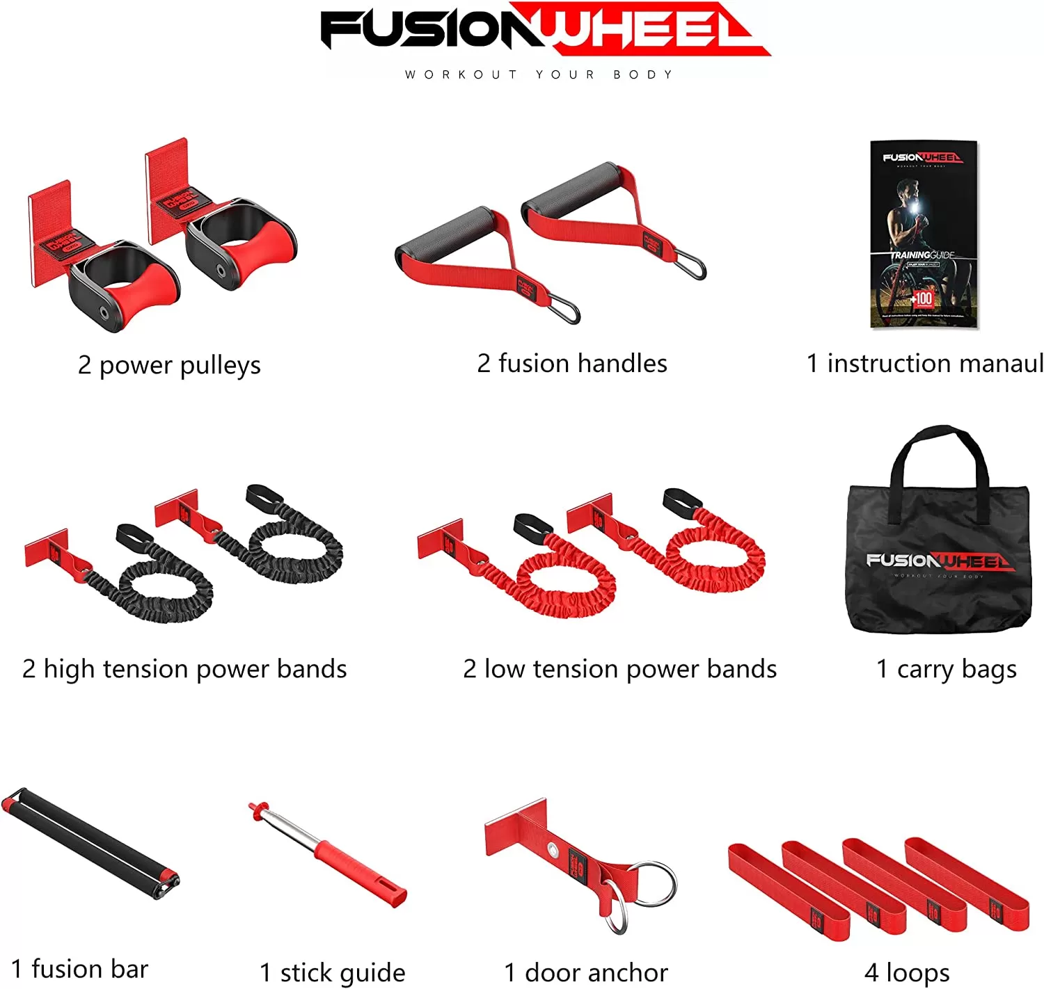 Fusion Wheel - all-in-one portable wheelchair gym - Image 5